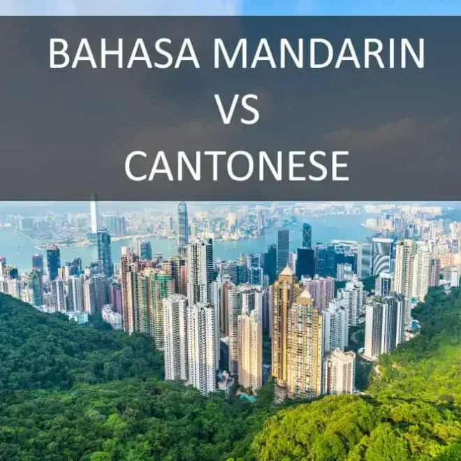 Perbedaan Bahasa Mandarin dan Bahasa Kantonis