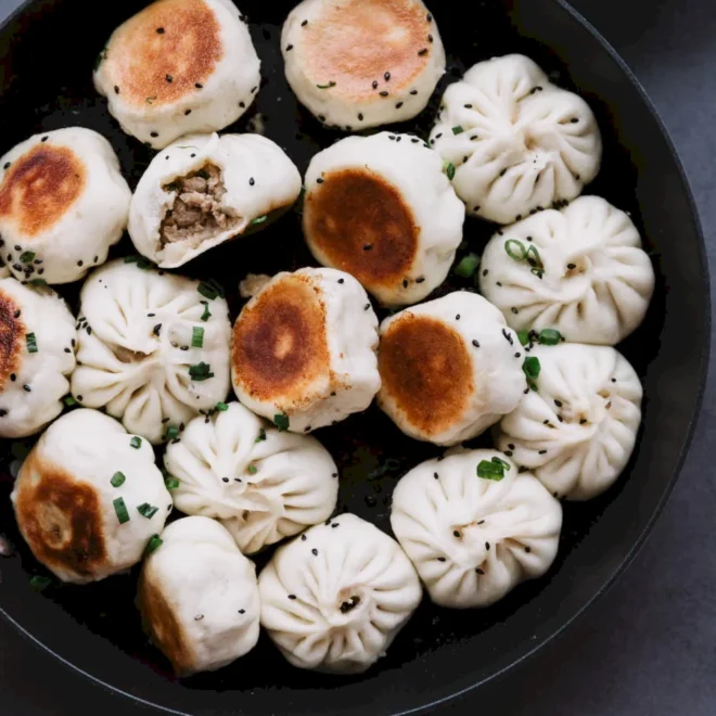 Resep Bakpao Babi Goreng – Sheng Jian Bao