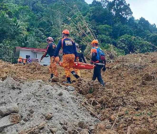 Korban tewas akibat tanah longsor di Filipina bertambah menjadi 71, pencarian 47 korban terus berlanjut