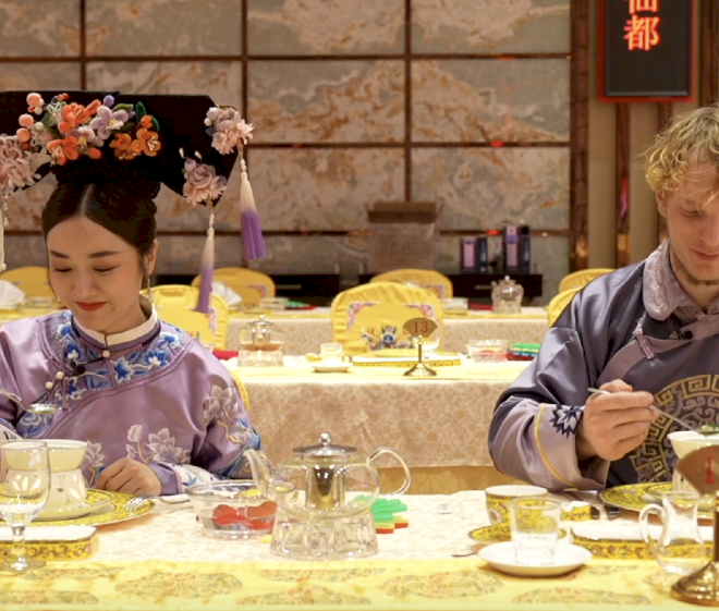 Rasakan jamuan makan di istana kerajaan