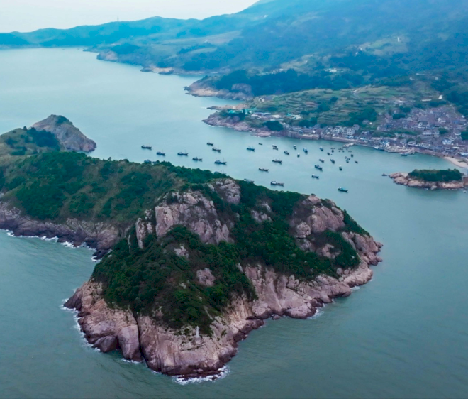 Pulau Dayushan, tempat yang terkenal dengan makanan laut dan ketenangannya