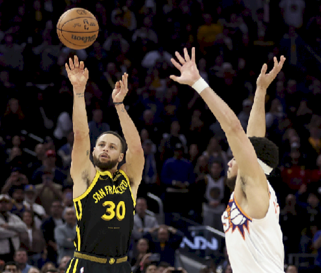 Sorotan NBA pada 10 Februari: Stephen Curry mengalahkan Suns di garis 3 poin