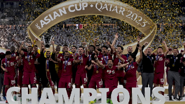 Qatar pertahankan gelar Piala Asia berkat hattrick penalti Afif