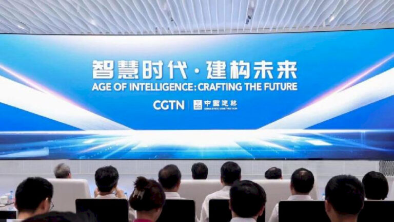CGTN menjajaki kerja sama global baru dengan China State Construction