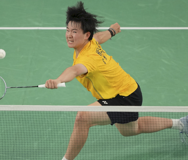 He Bingjiao mencapai final tunggal putri bulu tangkis di Olimpiade Paris