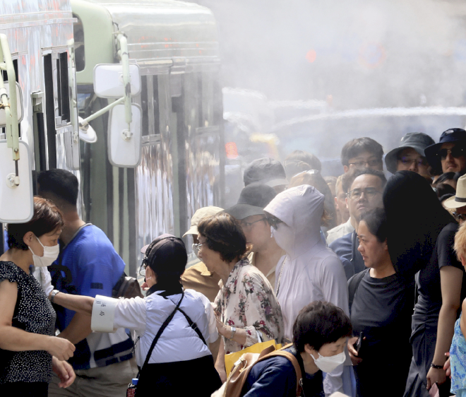 Gelombang panas yang parah terus terjadi di Jepang dan Korea Selatan