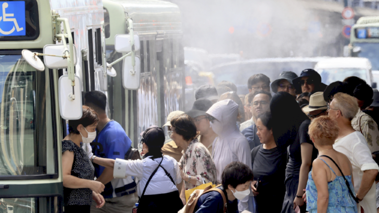Gelombang panas yang parah terus terjadi di Jepang dan Korea Selatan