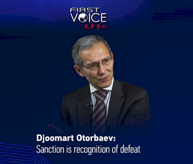Djoomart Otorbaev: Sanksi adalah pengakuan kekalahan