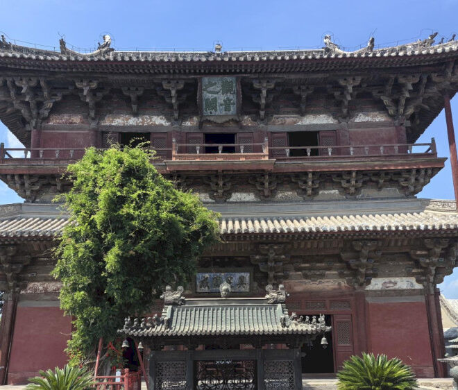 Sekilas tentang Kuil Dule yang terbuat dari kayu berusia 1.000 tahun