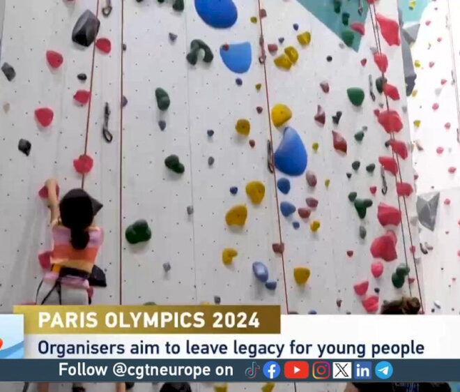 Olimpiade meningkatkan peluang panjat tebing bagi anak muda Paris