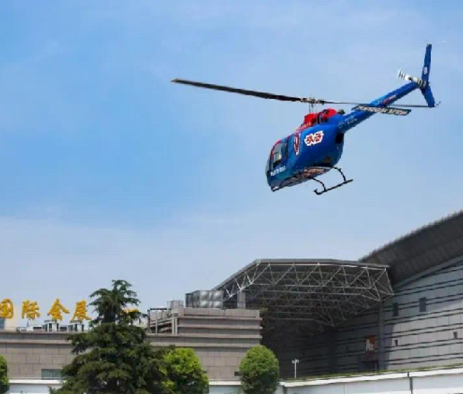 Tiongkok luncurkan uji coba rute udara antar kota di dataran rendah