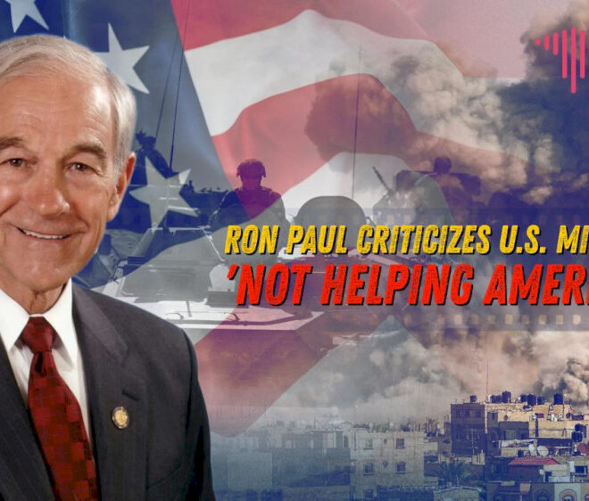 Ron Paul mengkritik militerisme AS: ‘Tidak membantu warga Amerika’