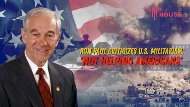 Ron Paul mengkritik militerisme AS: ‘Tidak membantu warga Amerika’