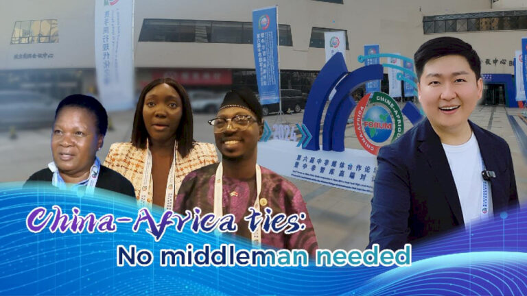 Persatuan Tiongkok-Afrika tidak memerlukan ‘perantara’