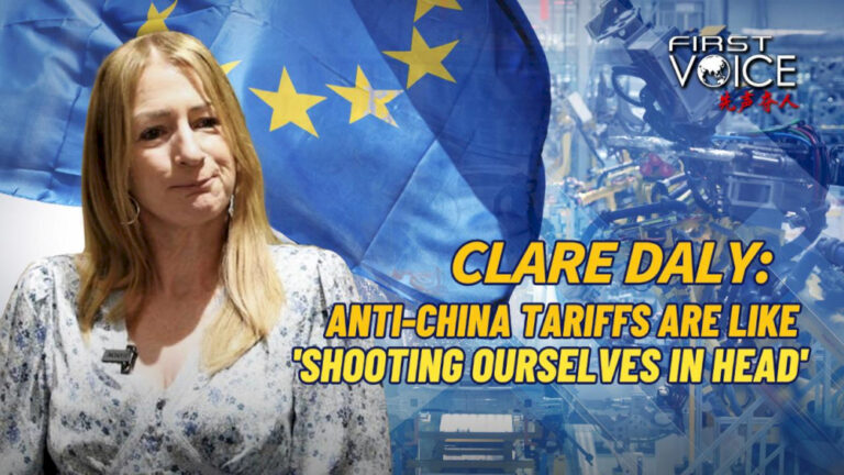 Clare Daly: Tarif anti-Tiongkok bagaikan ‘menembak kepala kita sendiri’