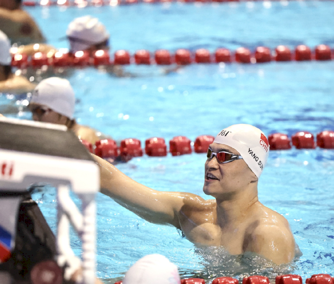 Perenang Sun Yang kembali bertanding untuk Zhejiang setelah dilarang menggunakan doping