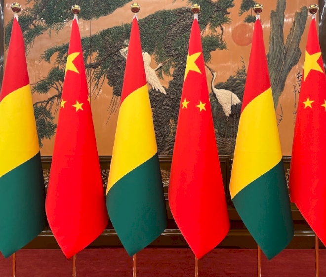 Presiden Xi bertemu dengan presiden Guinea