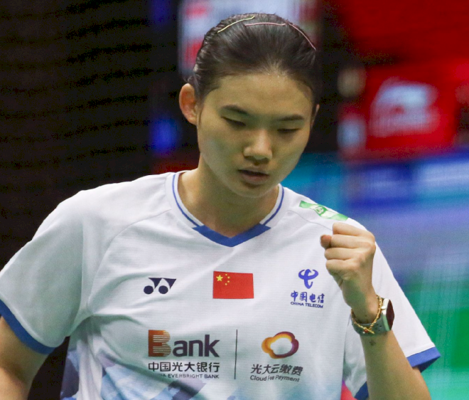 Pebulu tangkis Tiongkok menangkan dua gelar di Hong Kong Open