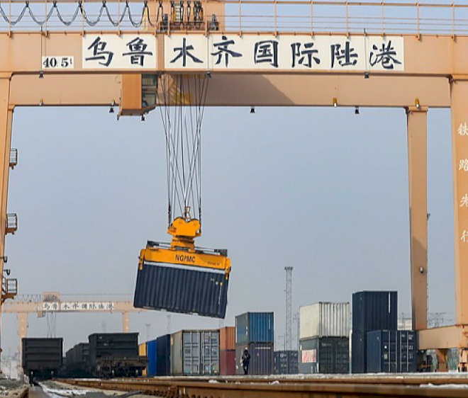 Pusat Jalur Sutra Kuno, Xinjiang, mengalami pertumbuhan perdagangan luar negeri sebesar 31%.