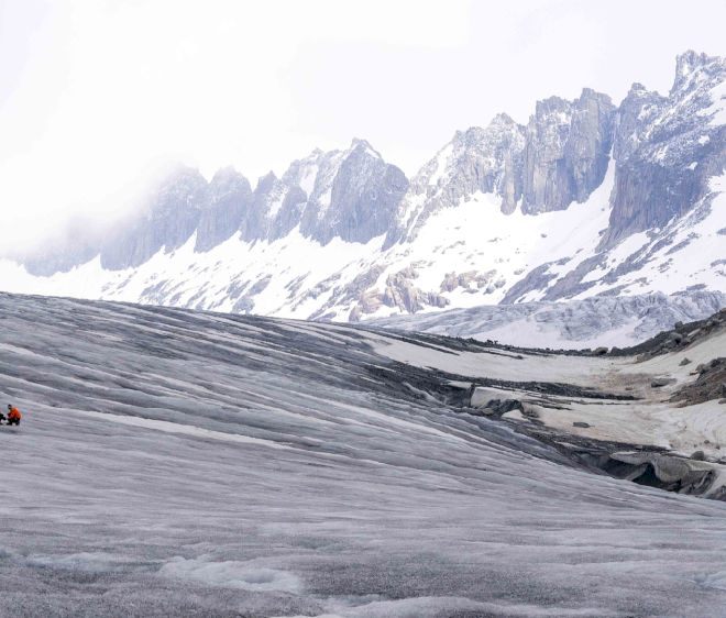 Meski Musim Dingin Bersalju, Gletser Swiss Akan Hilang
