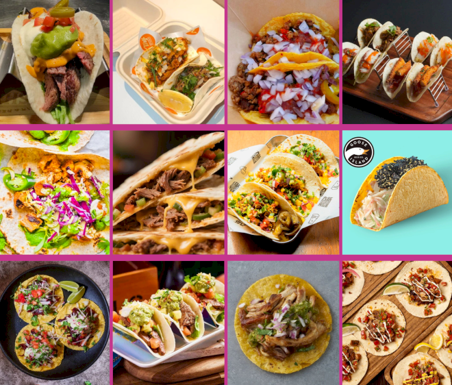 Susunan lezat Taco Fest, dengan tamu istimewa Shanghai