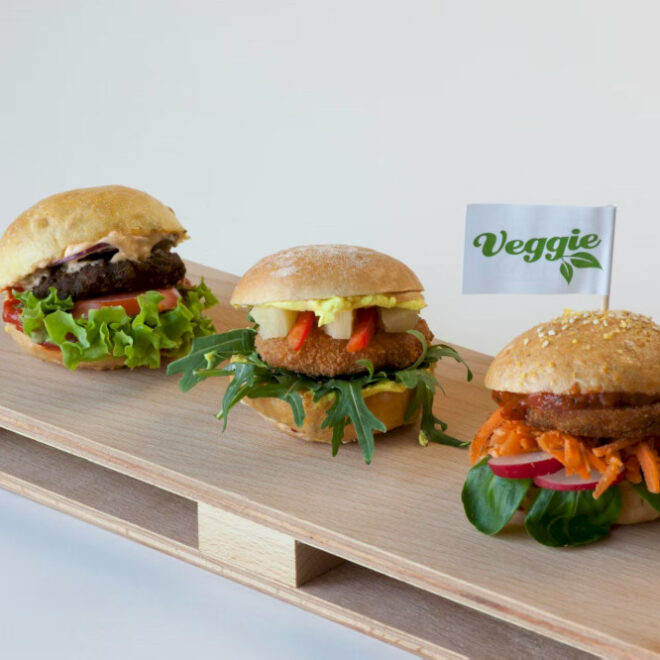 Memanggil semua pakar burger vegetarian & vegan!
