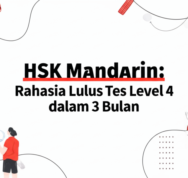 HSK Mandarin: Rahasia Lulus Tes Level 4 dalam 3 Bulan