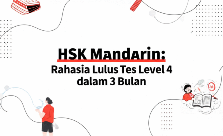 HSK Mandarin: Rahasia Lulus Tes Level 4 dalam 3 Bulan