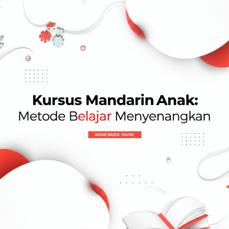 Kursus Mandarin Anak: Metode Belajar Menyenangkan