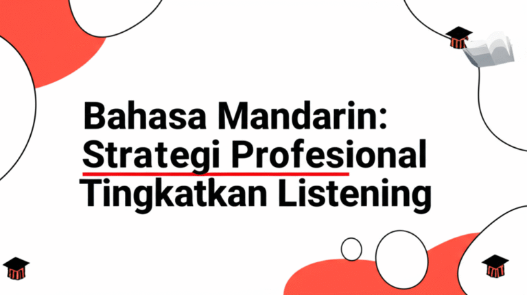 Bahasa Mandarin: Strategi Profesional Tingkatkan Listening