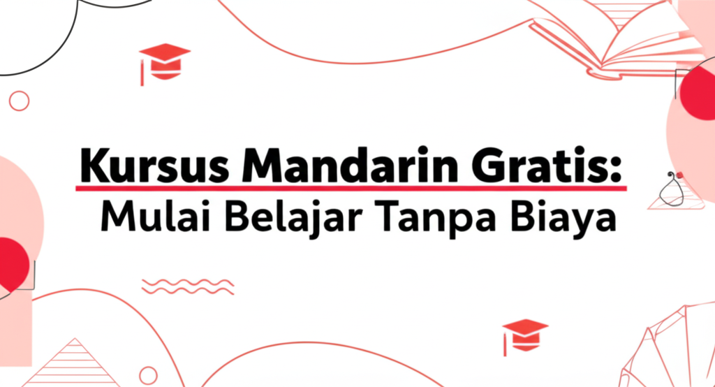 Kursus Mandarin Gratis: Mulai Belajar Tanpa Biaya