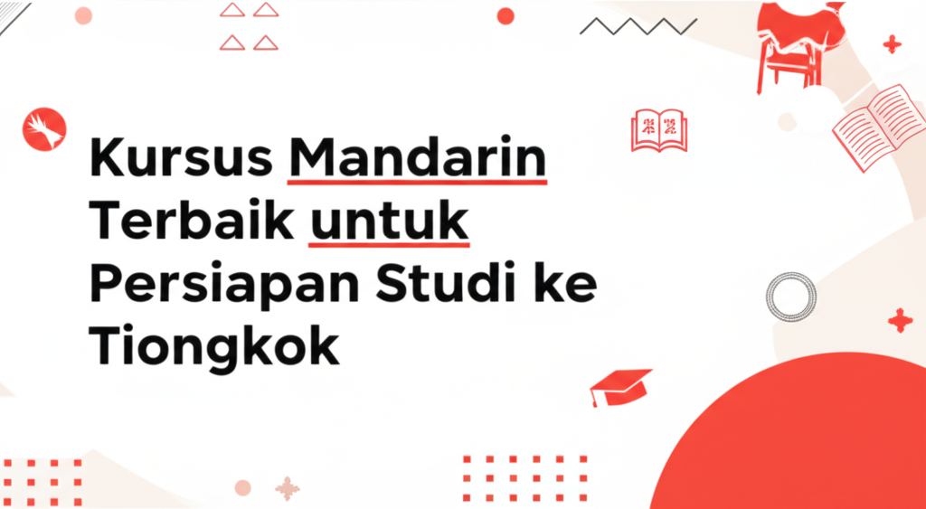 Kursus Mandarin Terbaik untuk Persiapan Studi ke Tiongkok