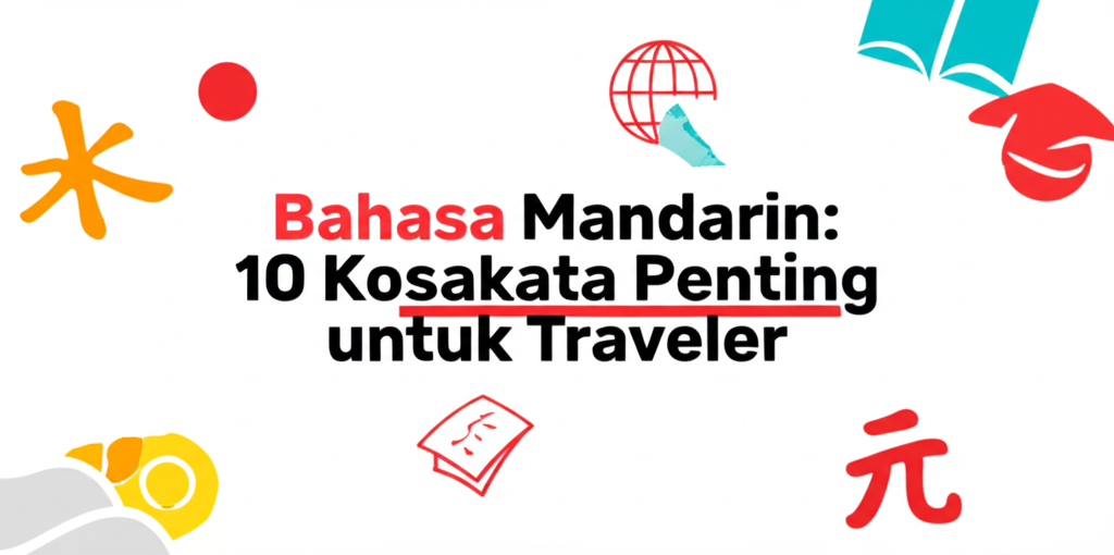 Bahasa Mandarin: 10 Kosakata Penting untuk Traveler