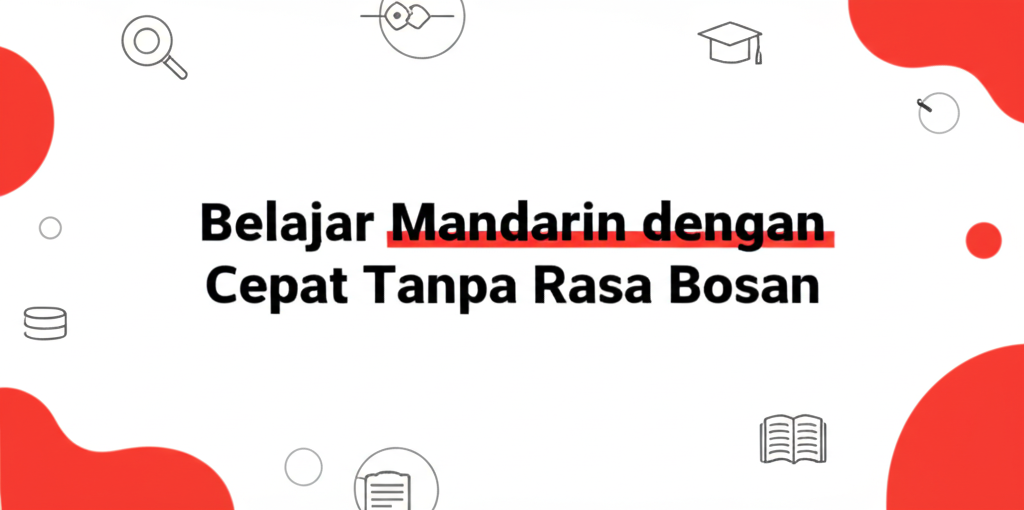 Belajar Mandarin dengan Cepat Tanpa Rasa Bosan