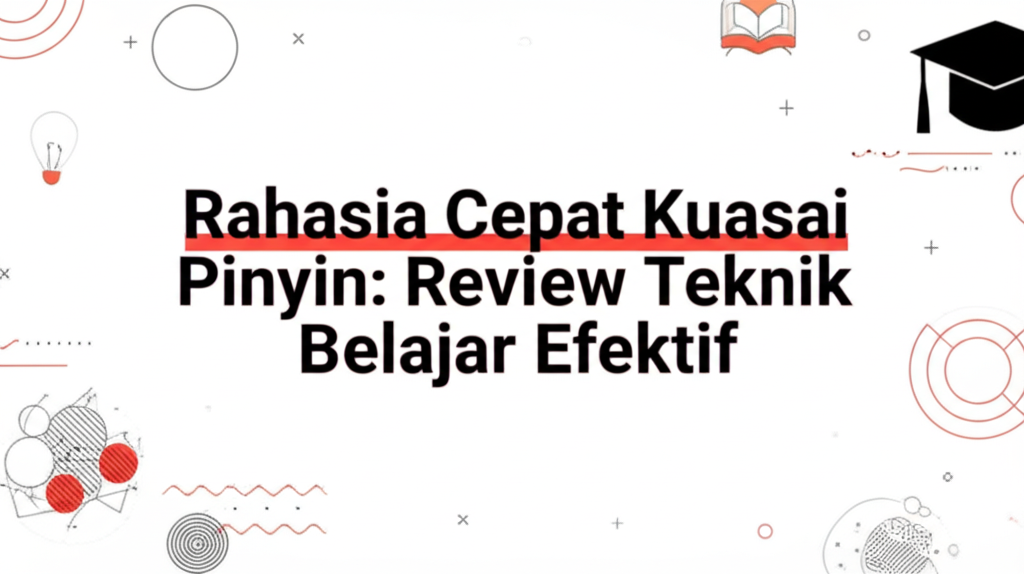 Rahasia Cepat Kuasai Pinyin: Review Teknik Belajar Efektif