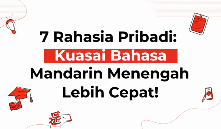 7 Rahasia Pribadi: Kuasai Bahasa Mandarin Menengah Lebih Cepat!