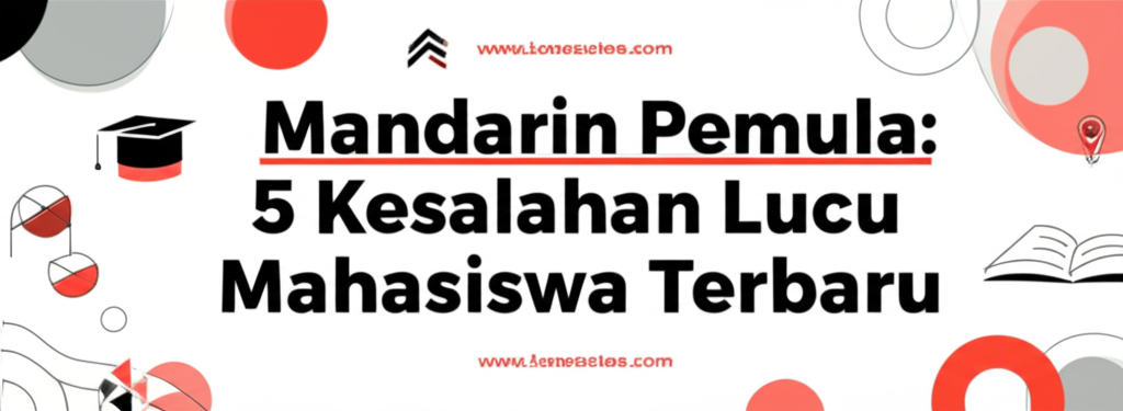 Mandarin Pemula: 5 Kesalahan Lucu Mahasiswa Terbaru